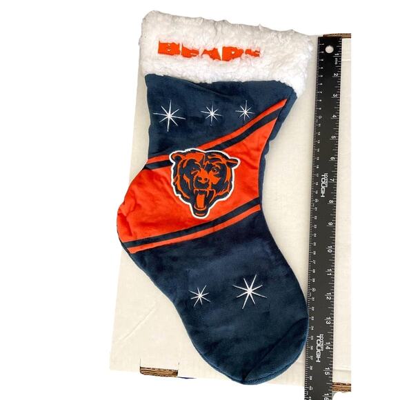 NFL Chicago Bears Christmas Holiday Stocking - Picture 3 of 3